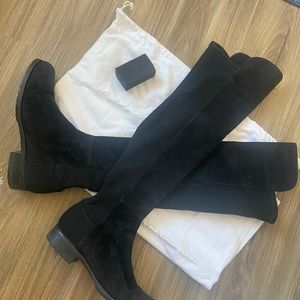 Stuart Weitzman Black Over the Knee Boots